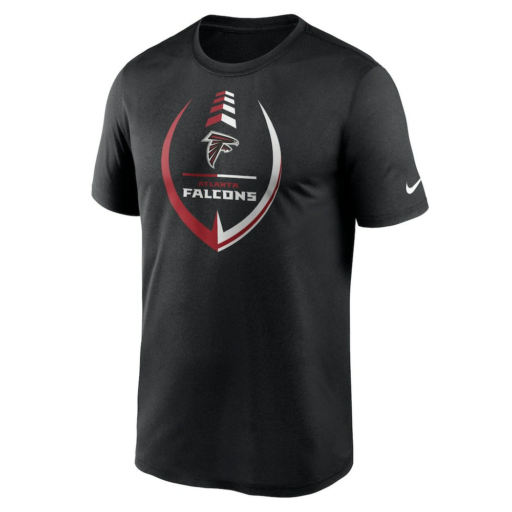 Atlanta Falcons Icon Legend Performance T-Shirt Black