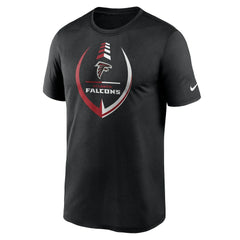 Atlanta Falcons Icon Legend Performance T-Shirt Black