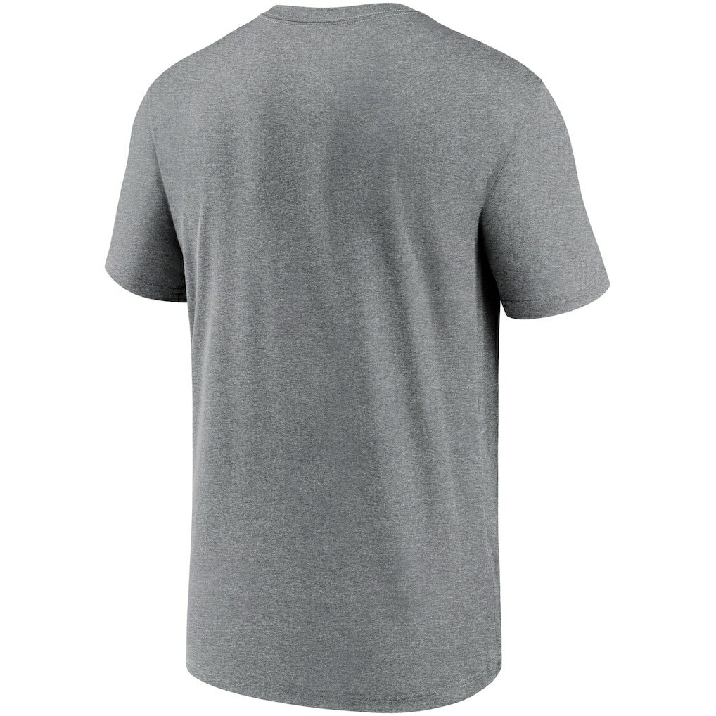 Las Vegas Raiders Icon Legend Performance T-Shirt Heathered Gray