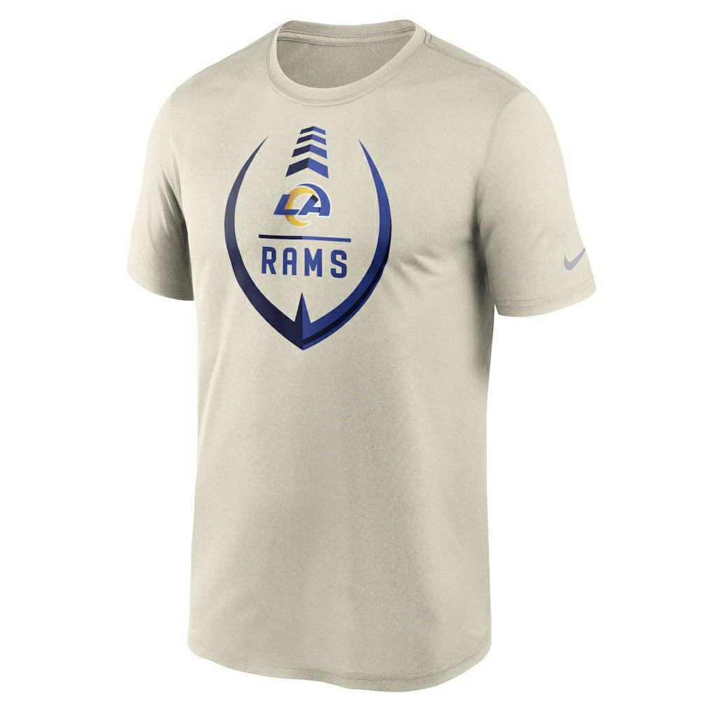 Los Angeles Rams Icon Legend Performance T-Shirt Bone