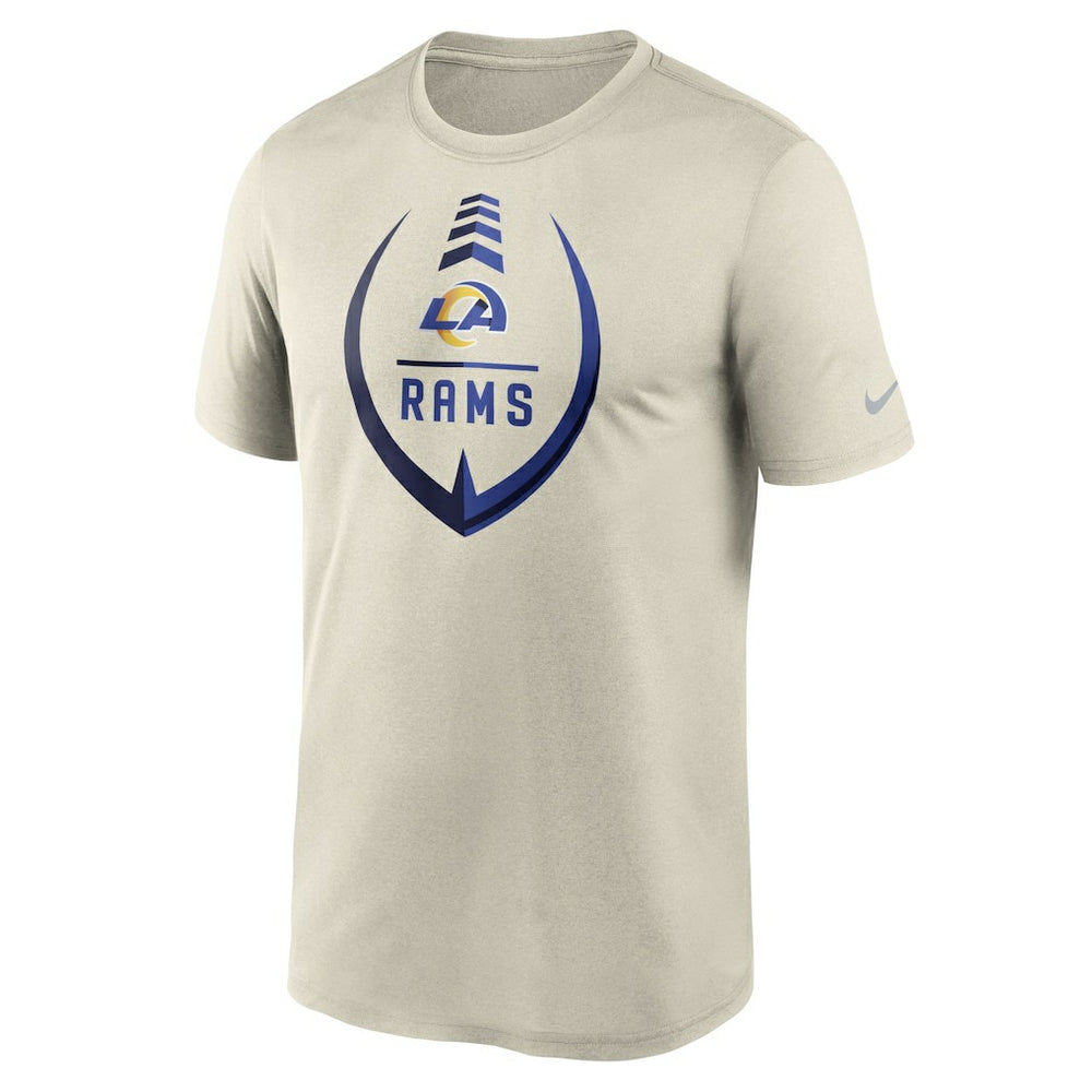 Los Angeles Rams Icon Legend Performance T-Shirt Bone