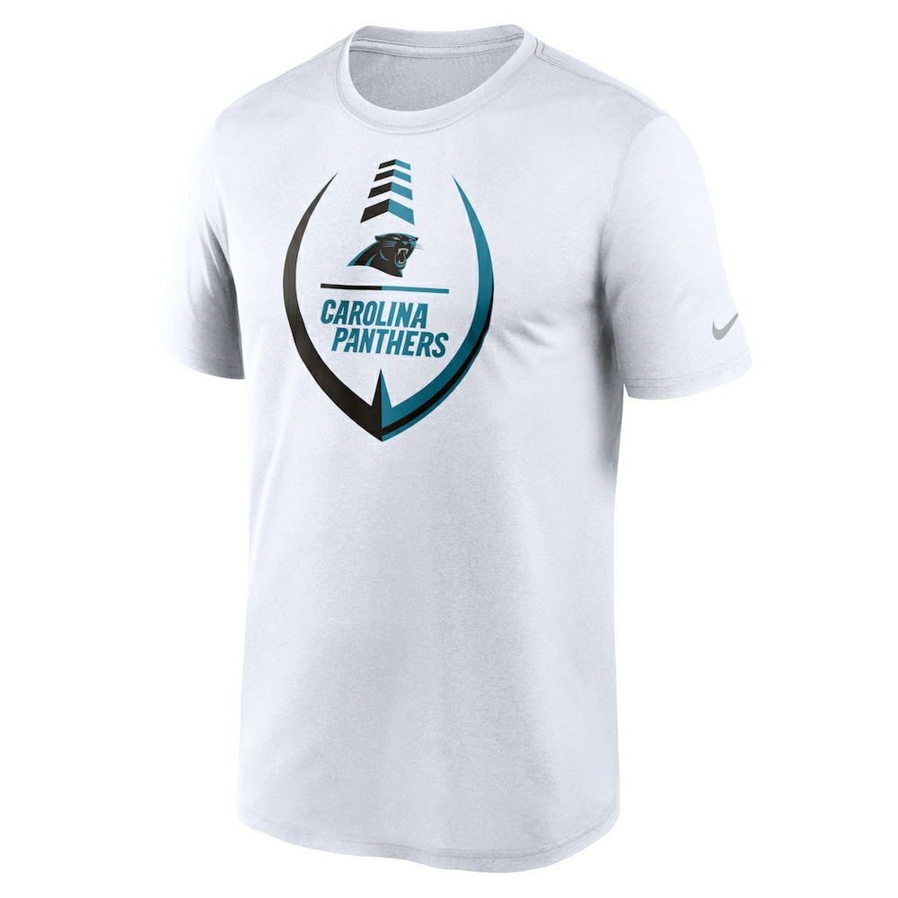 Carolina Panthers Icon Legend Performance T-Shirt White