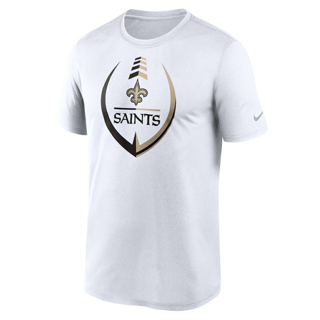New Orleans Saints Icon Legend Performance T-Shirt White