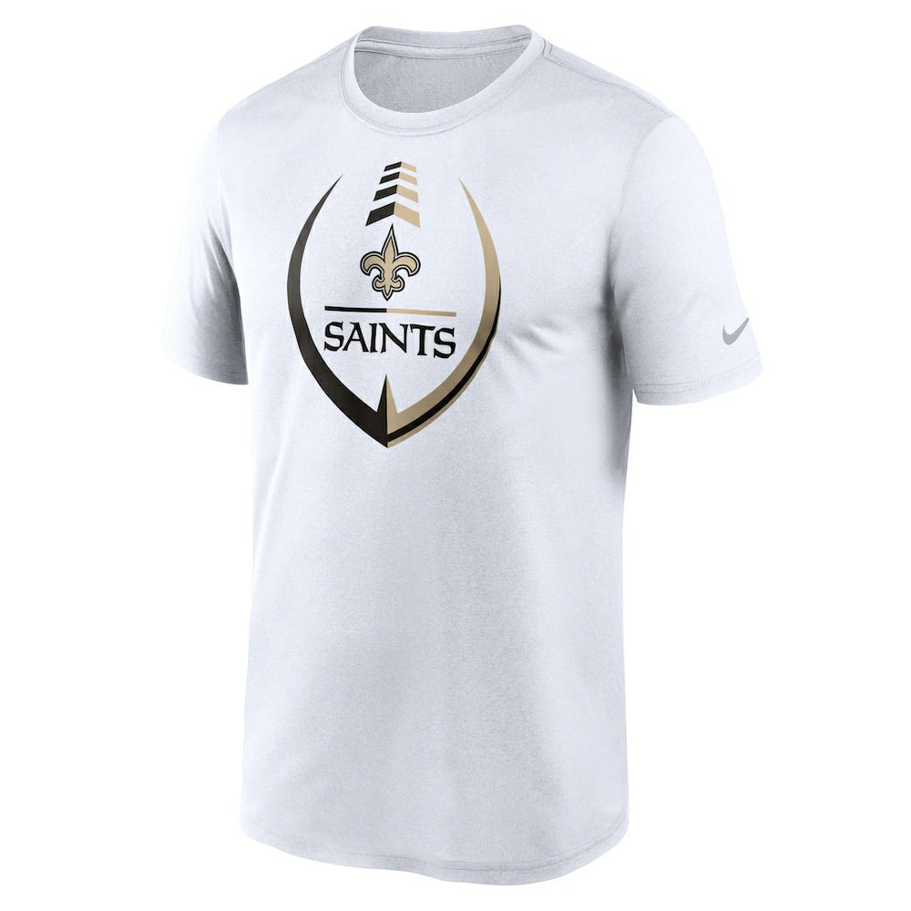 New Orleans Saints Icon Legend Performance T-Shirt White