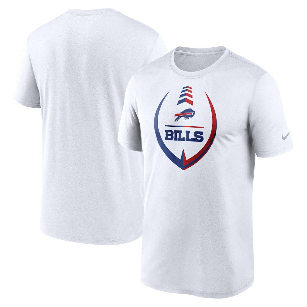 Buffalo Bills Icon Legend Performance T-Shirt White