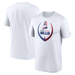 Buffalo Bills Icon Legend Performance T-Shirt White