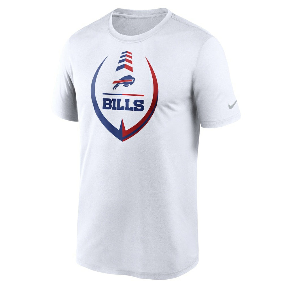 Buffalo Bills Icon Legend Performance T-Shirt White