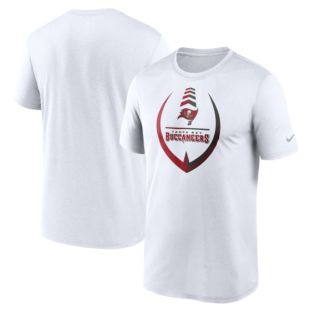Tampa Bay Buccaneers Icon Legend Performance T-Shirt White