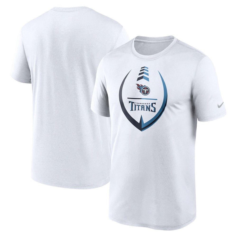 Tennessee Titans Icon Legend Performance T-Shirt White