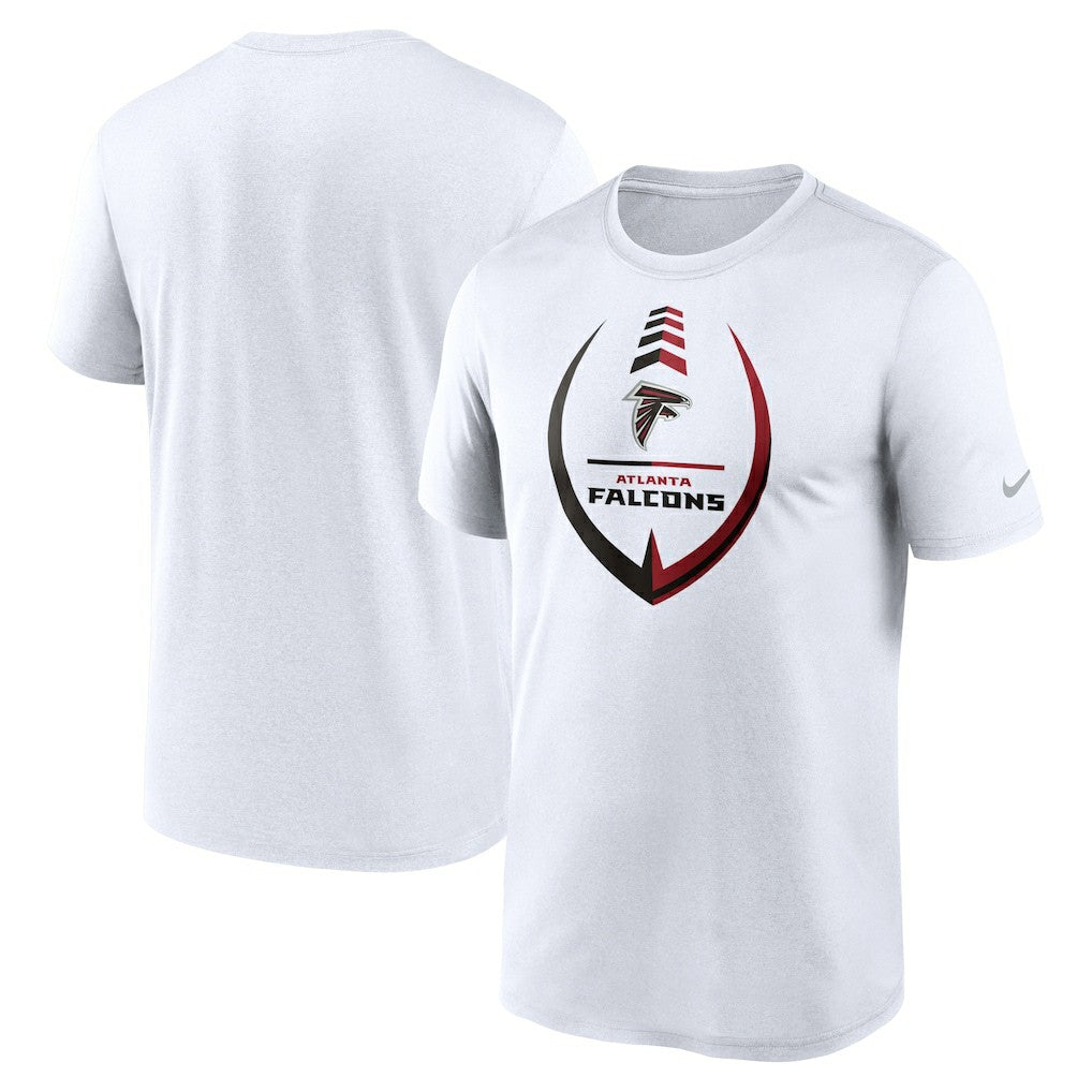 Atlanta Falcons Icon Legend Performance T-Shirt White