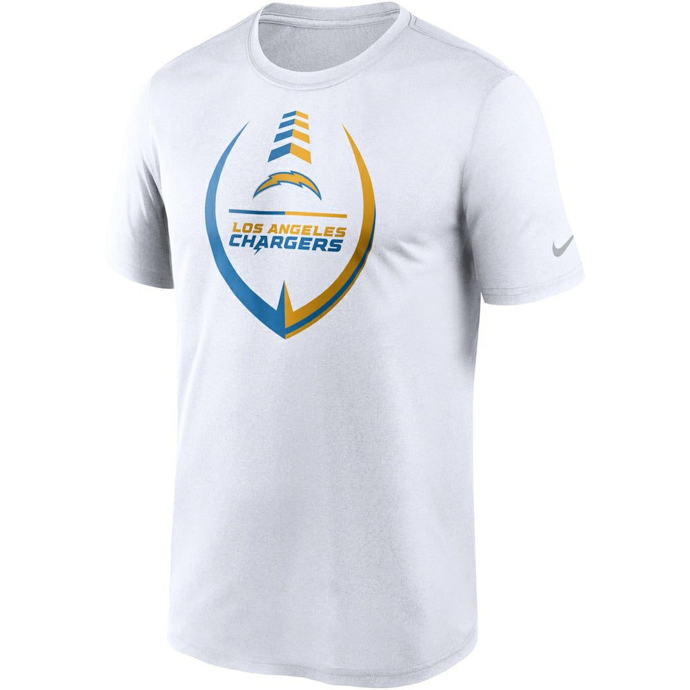 Los Angeles Chargers Icon Legend Performance T-Shirt White