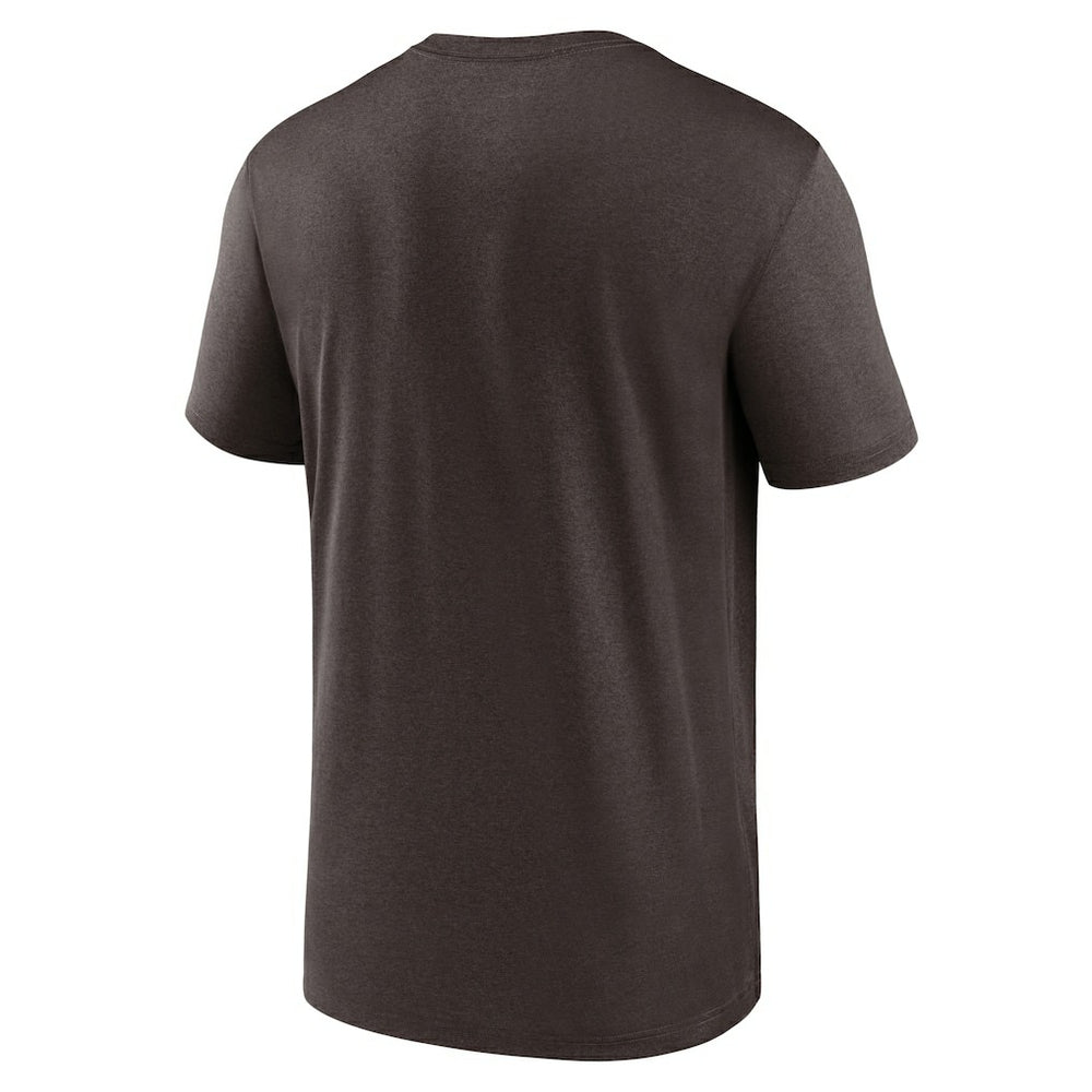 Cleveland Browns Icon Legend Performance T-Shirt Brown