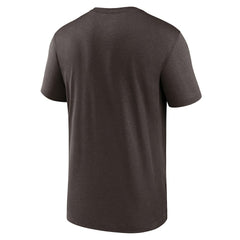 Cleveland Browns Icon Legend Performance T-Shirt Brown