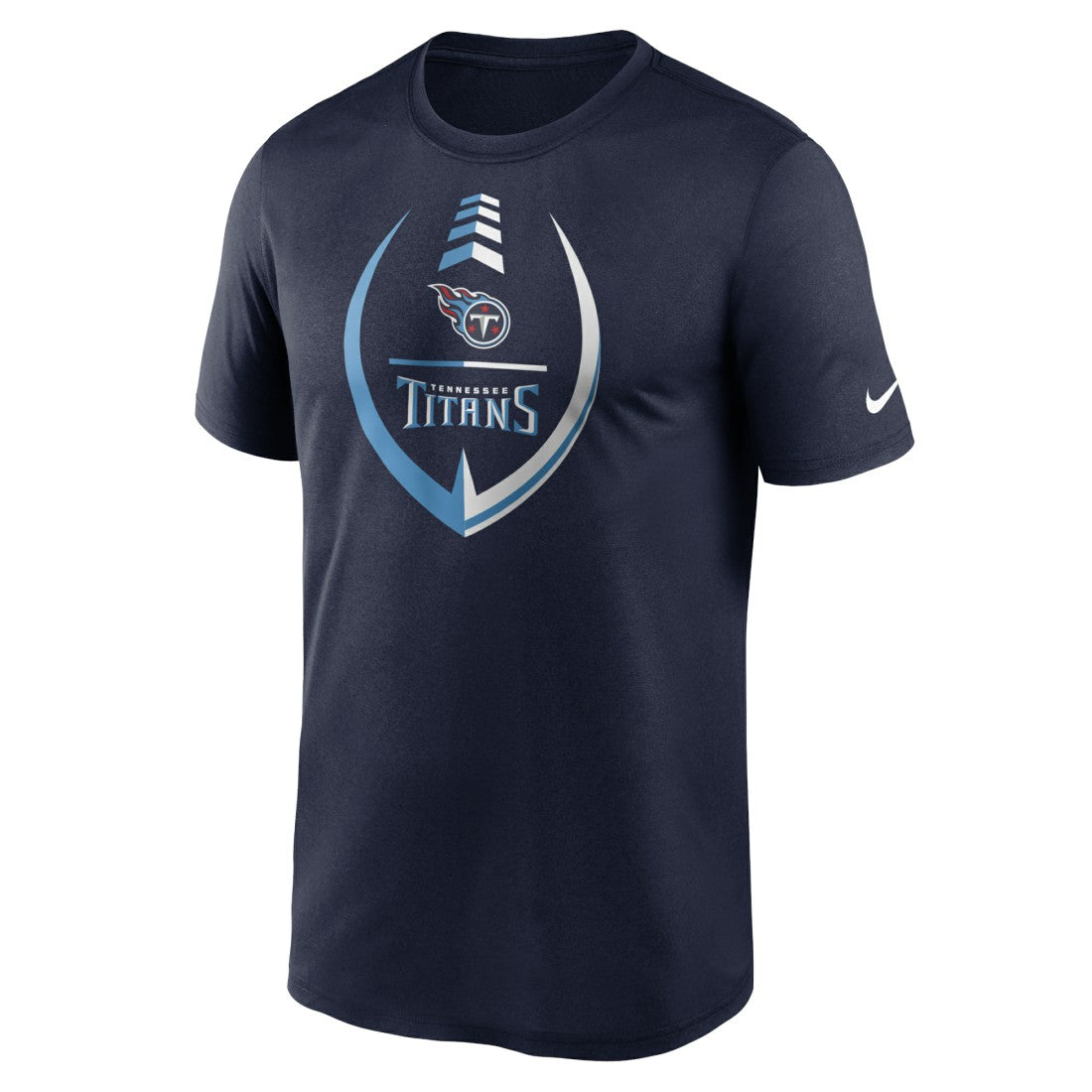 Tennessee Titans Icon Legend Performance T-Shirt Navy