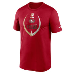 San Francisco 49ers Icon Legend Performance T-Shirt Scarlet