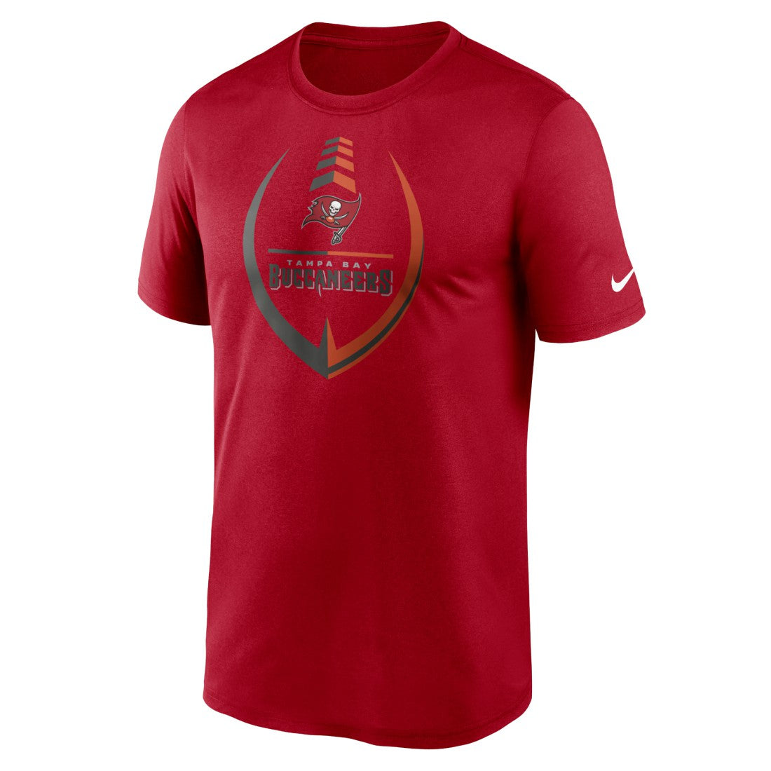 Tampa Bay Buccaneers Icon Legend Performance T-Shirt Red