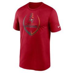 Tampa Bay Buccaneers Icon Legend Performance T-Shirt Red