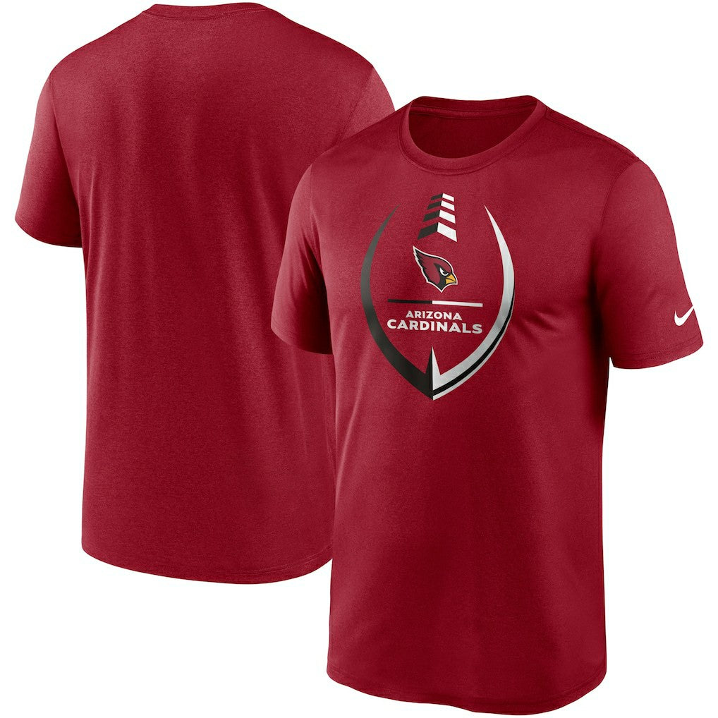 Arizona Cardinals Icon Legend Performance T-Shirt Cardinal
