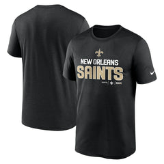 New Orleans Saints Legend Community Performance T-Shirt Black