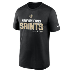 New Orleans Saints Legend Community Performance T-Shirt Black