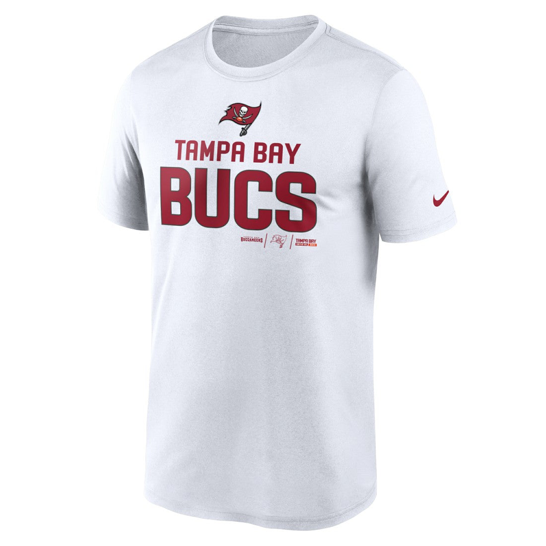 Tampa Bay Buccaneers Legend Community Performance T-Shirt White