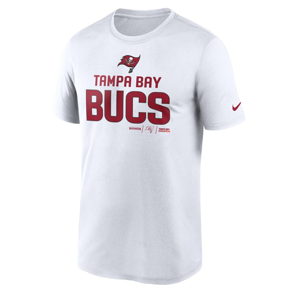 Tampa Bay Buccaneers Legend Community Performance T-Shirt White