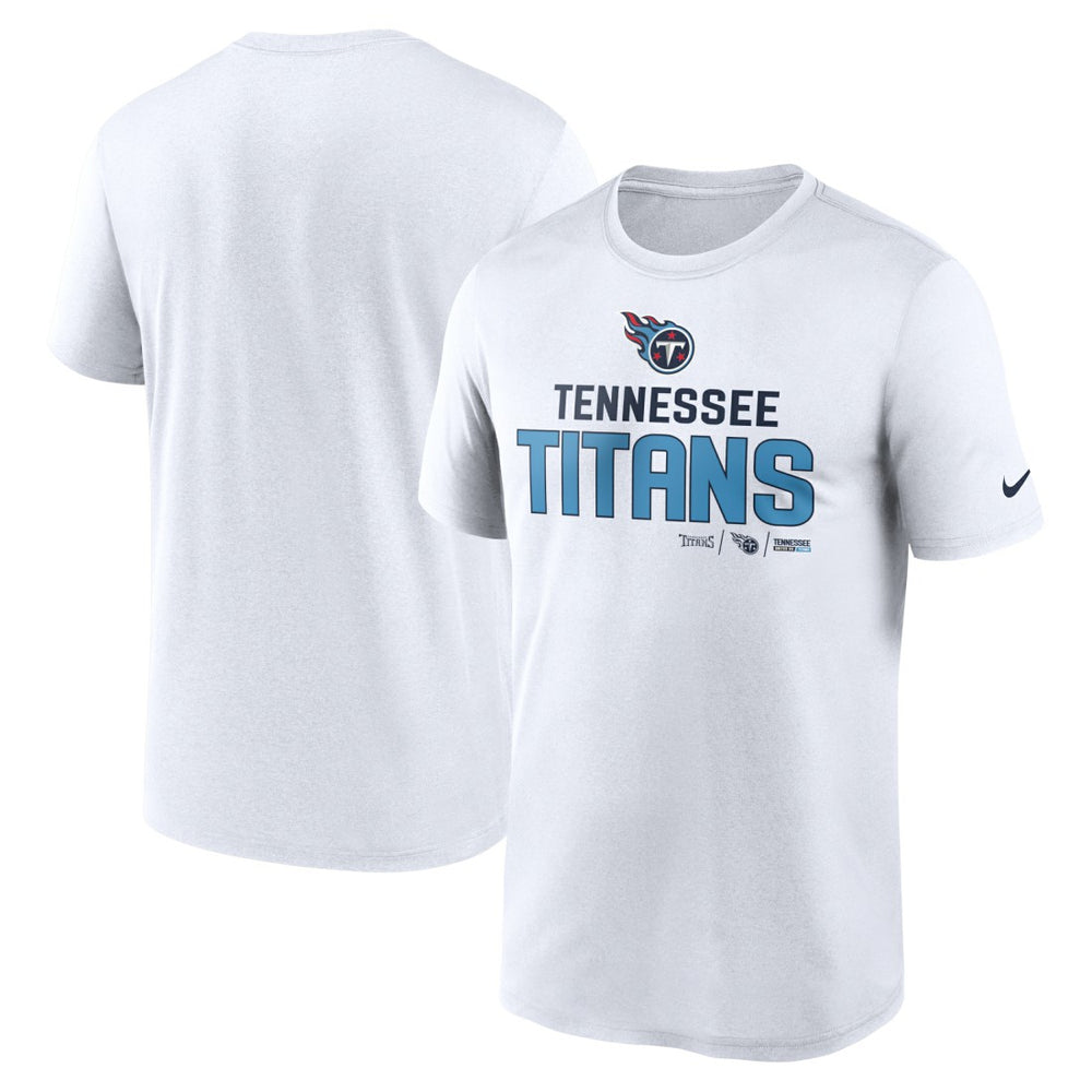 Tennessee Titans Legend Community Performance T-Shirt White