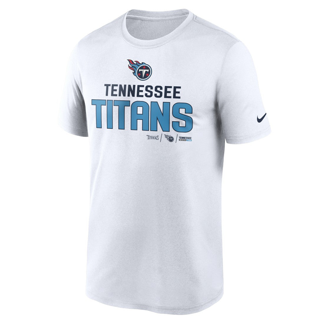 Tennessee Titans Legend Community Performance T-Shirt White