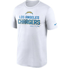 Los Angeles Chargers Legend Community Performance T-Shirt White