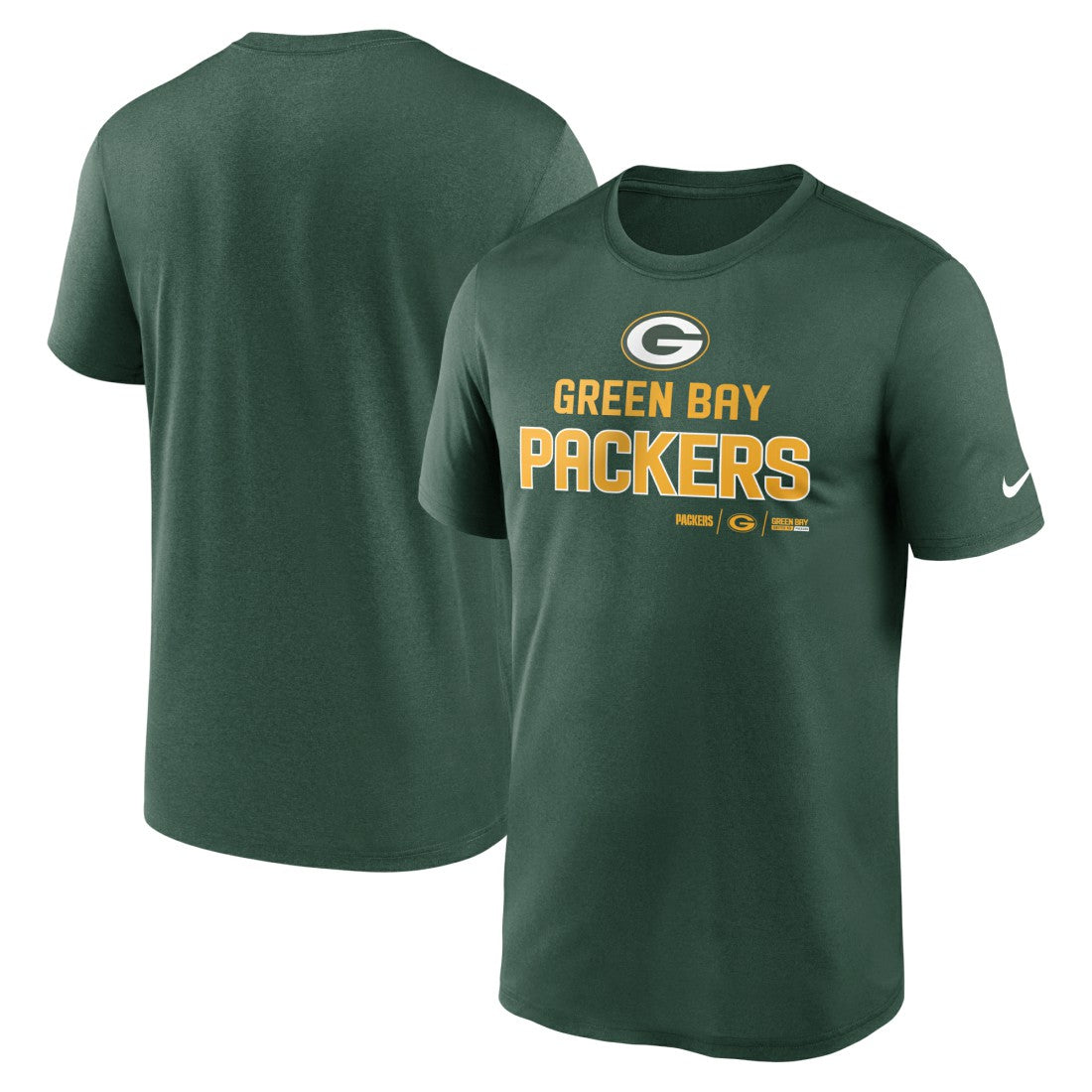 Green Bay Packers Legend Community Performance T-Shirt Green