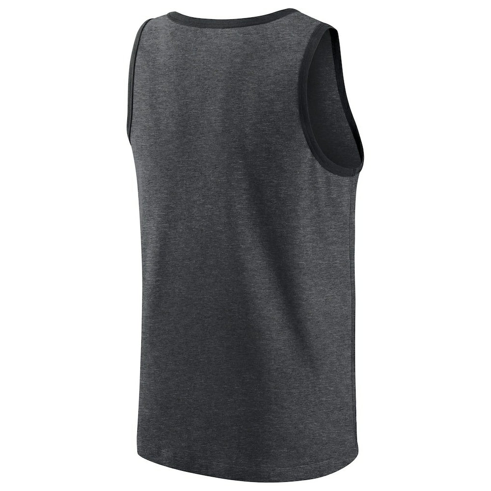 Atlanta Falcons Tri-Blend Tank Top Heathered Charcoal