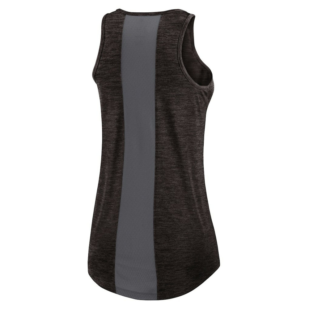 Cleveland Browns Women's High Neck Performance Tank Top Brown