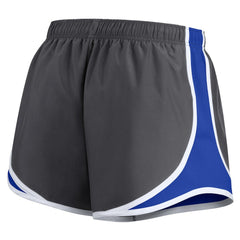 Los Angeles Rams Women's Team Logo Performance Tempo Shorts Charcoal