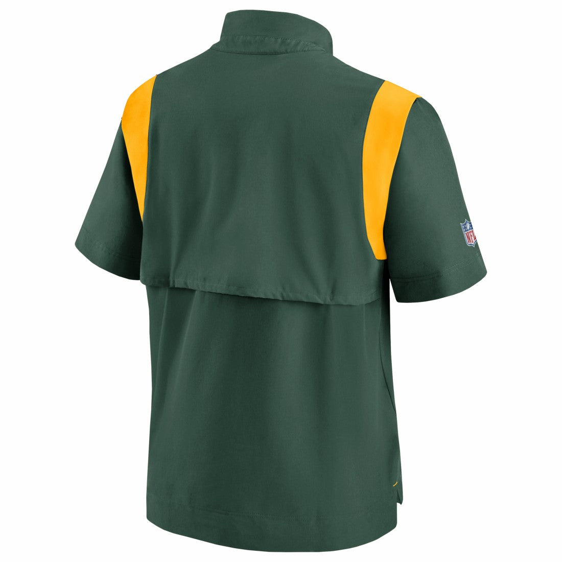 Green Bay Packers Sideline Coaches Chevron Lockup Pullover Top Kelly Green