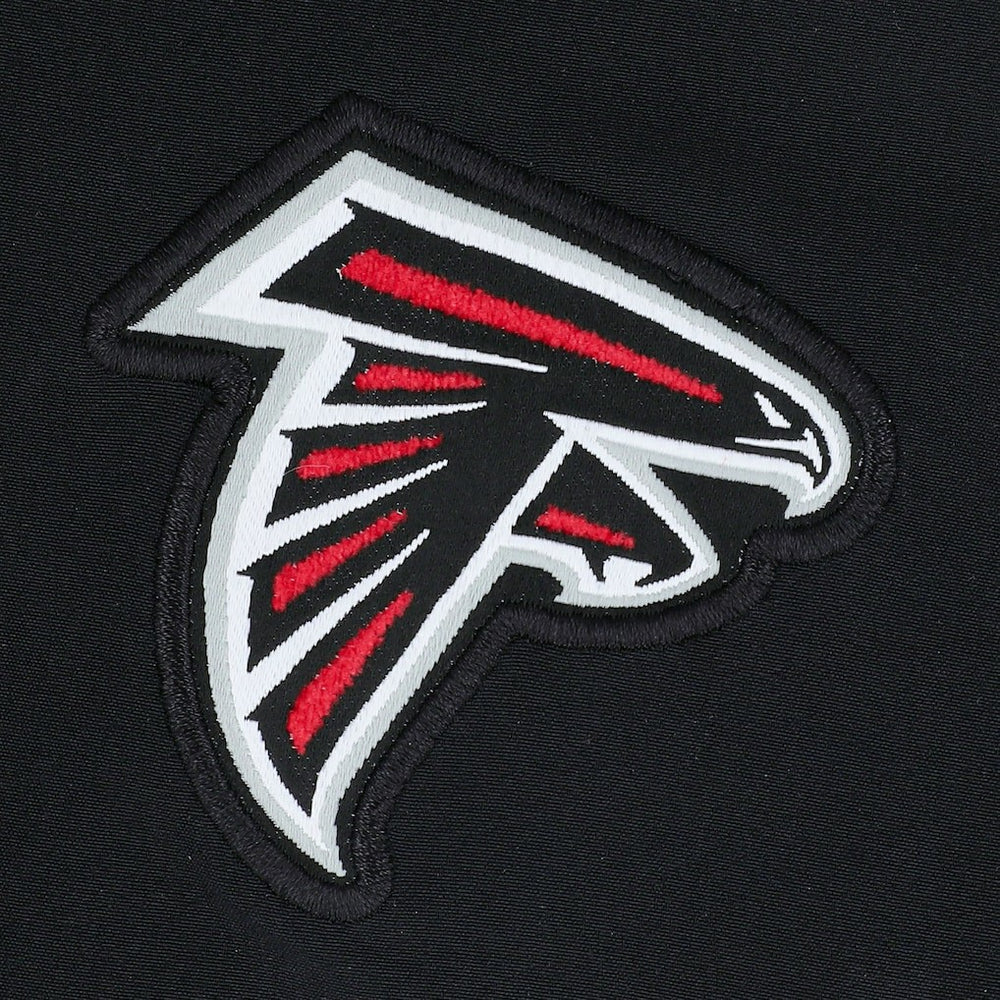 Atlanta Falcons Sideline Coaches Chevron Lockup Pullover Top Black
