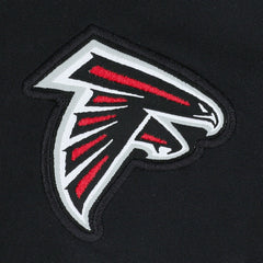 Atlanta Falcons Sideline Coaches Chevron Lockup Pullover Top Black