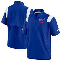 Buffalo Bills Sideline Coaches Chevron Lockup Pullover Top Royal