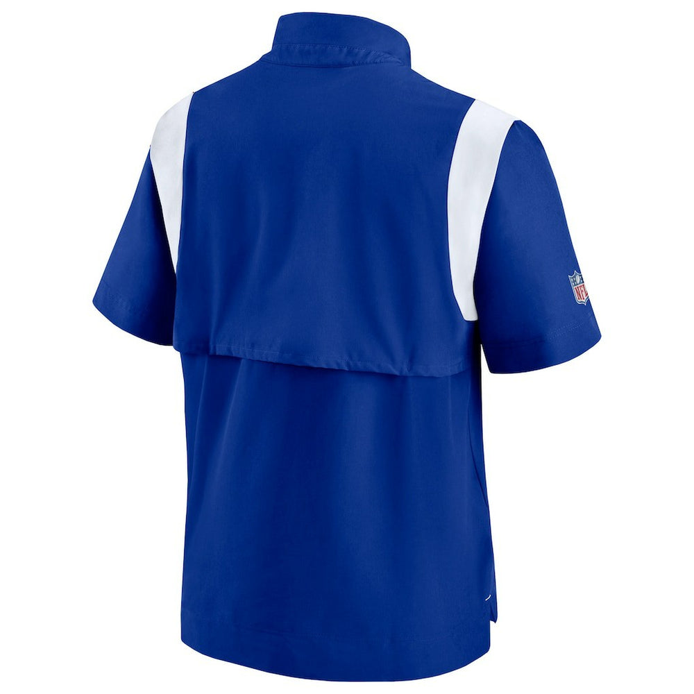 Buffalo Bills Sideline Coaches Chevron Lockup Pullover Top Royal