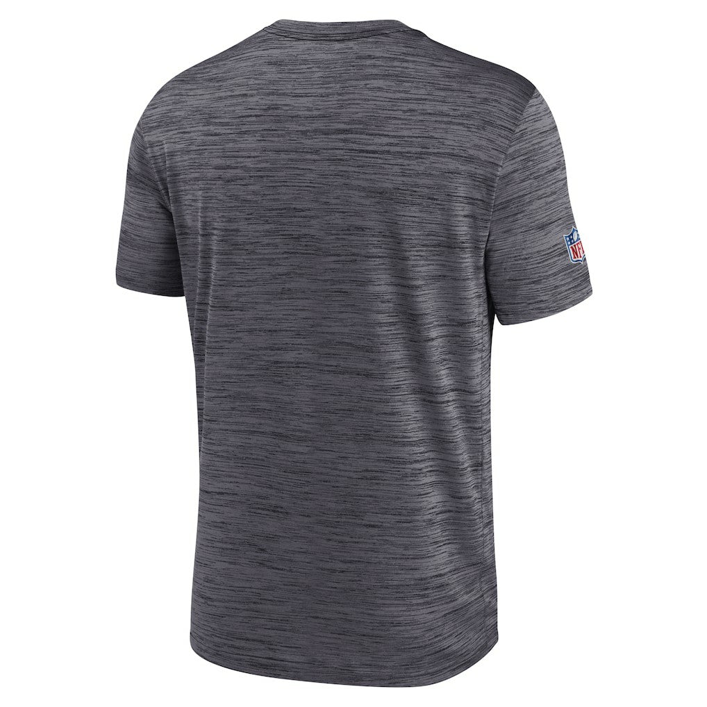 Atlanta Falcons Sideline Velocity Athletic Stack Performance T-Shirt Black
