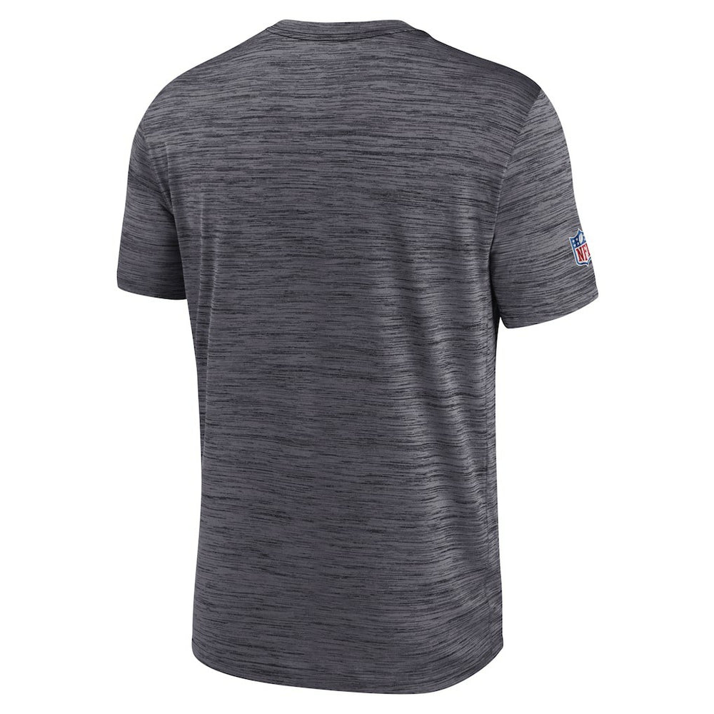 Atlanta Falcons Sideline Velocity Athletic Stack Performance T-Shirt Black