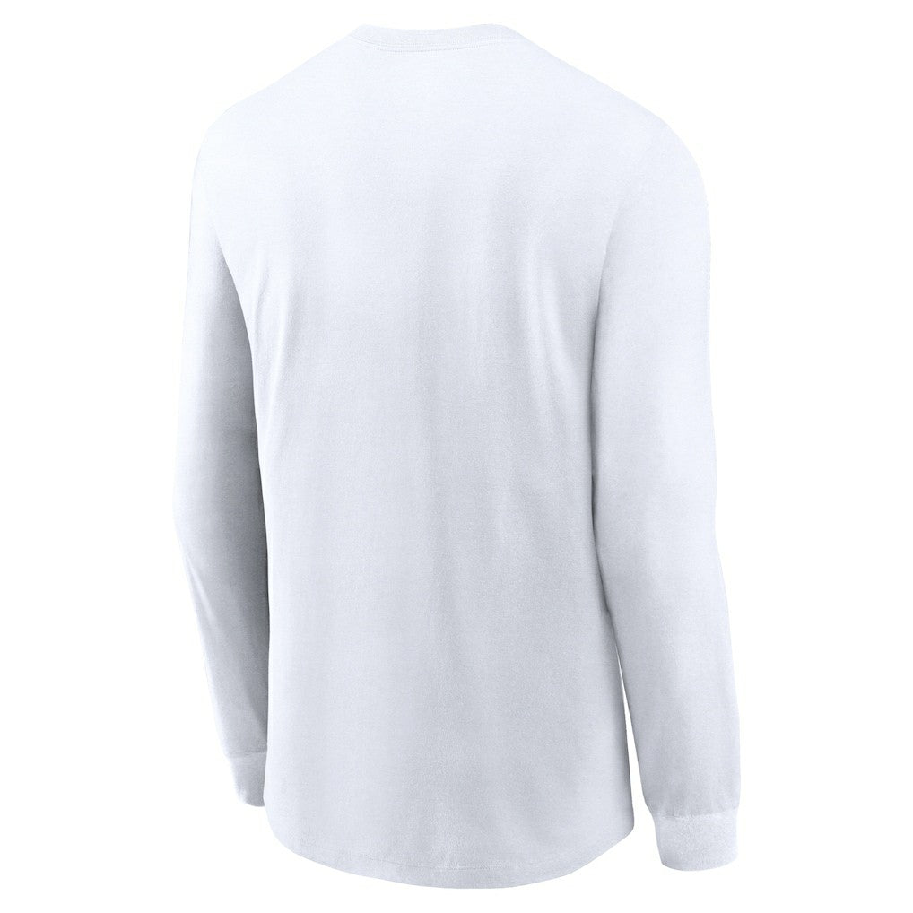 Indianapolis Colts Sideline Infograph Lock Up Performance Long Sleeve T-Shirt White