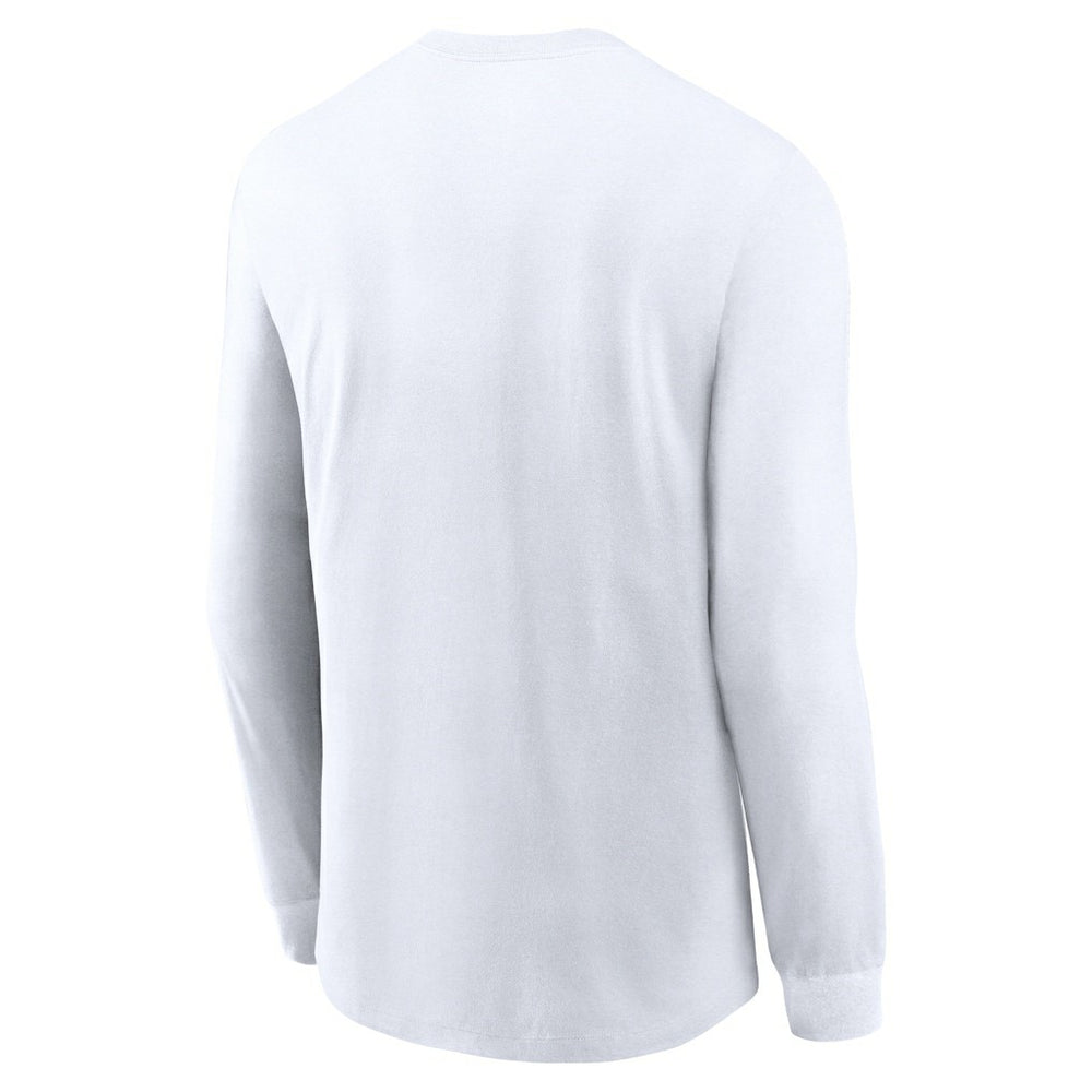 Indianapolis Colts Sideline Infograph Lock Up Performance Long Sleeve T-Shirt White