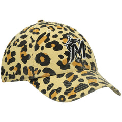 Miami Marlins '47 Women's Bagheera Cheetah Clean up Adjustable Hat - Tan Hats