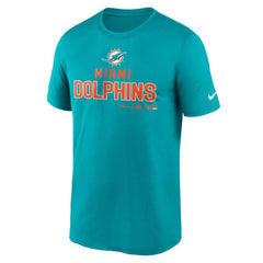 Miami Dolphins Legend Community Performance T-Shirt Aqua