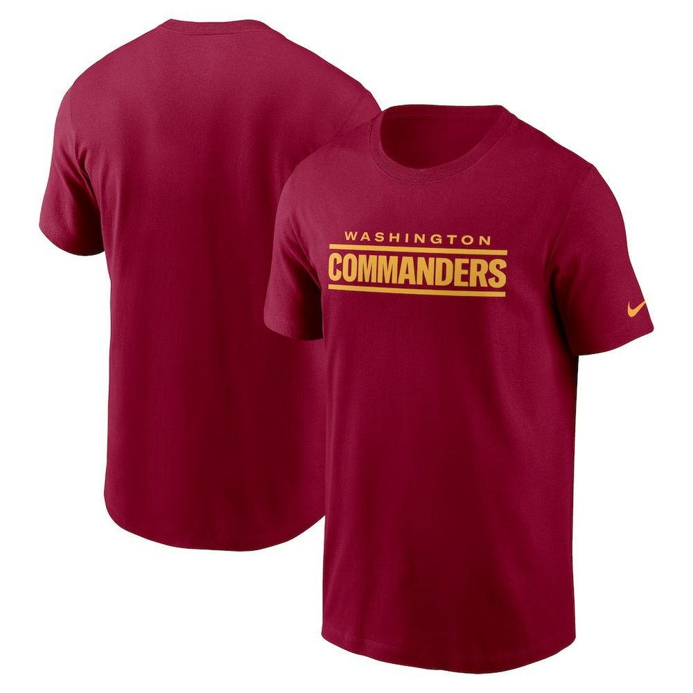 Washington Commanders Wordmark T-Shirt Burgundy