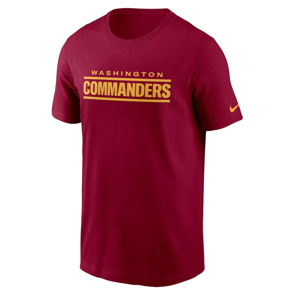 Washington Commanders Wordmark T-Shirt Burgundy
