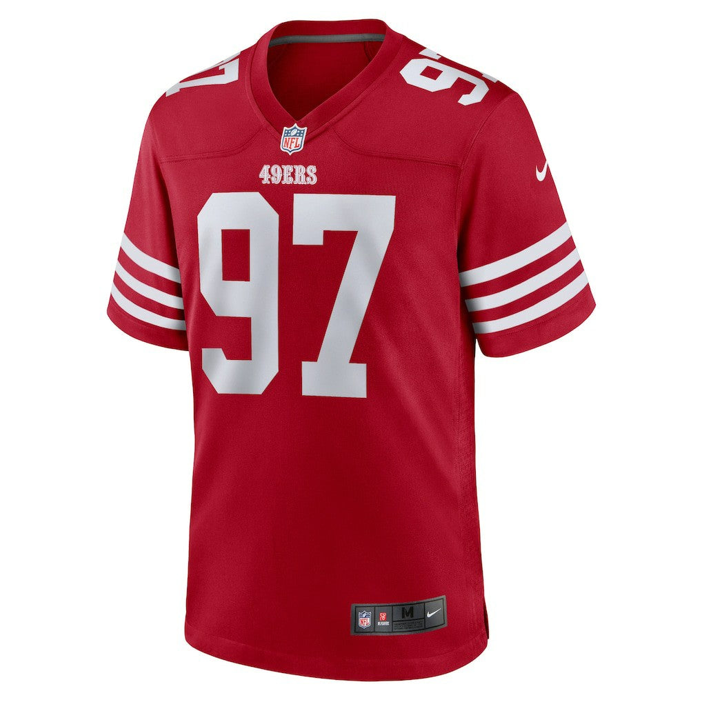 Nick Bosa San Francisco 49ers Team Game Jersey Scarlet