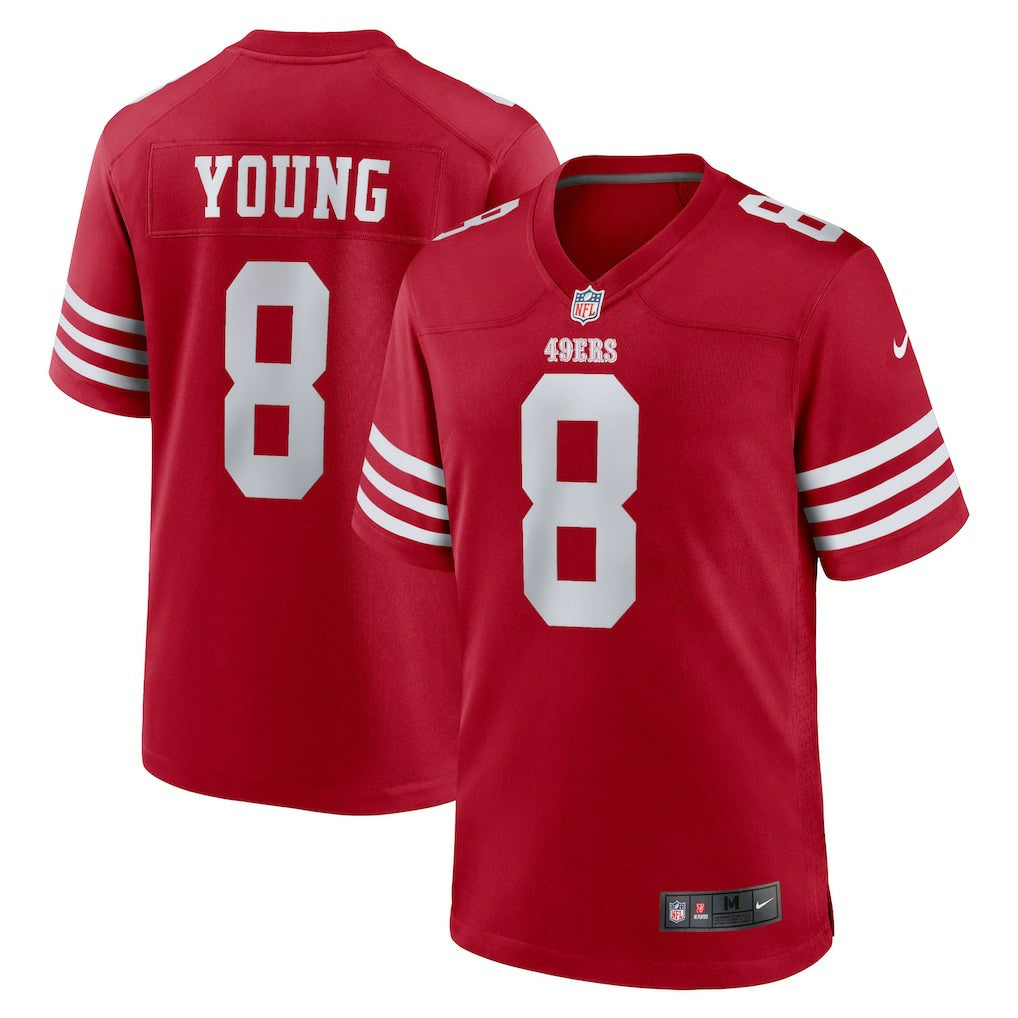 Steve Young San Francisco 49ers Retired Game Player Jersey Scarlet