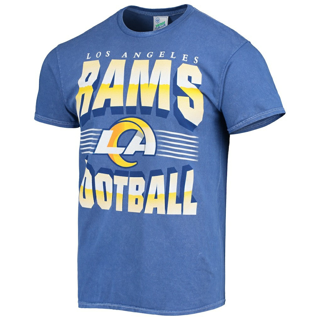 Los Angeles Rams '47 Rocker Vintage Tubular T-Shirt Royal