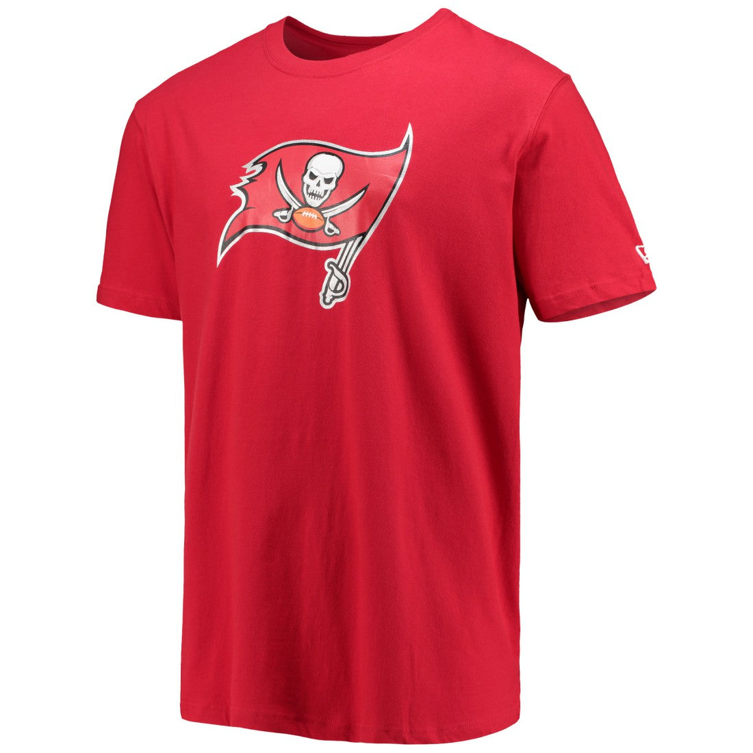 Tampa Bay Buccaneers New Era Patch Up Collection Super Bowl XXXVII T-Shirt Red